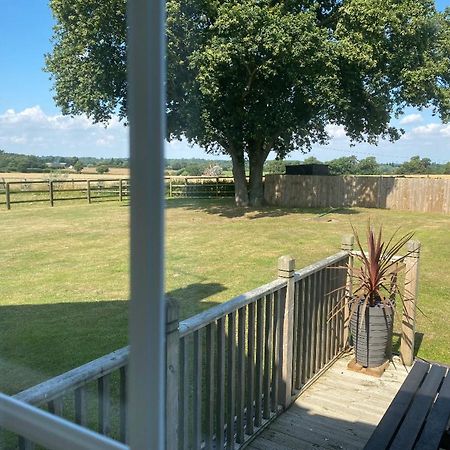 Near Woodbridge The Annexe Eyke Fantastic Views With Dog Secure Garden And Paddock Exterior foto
