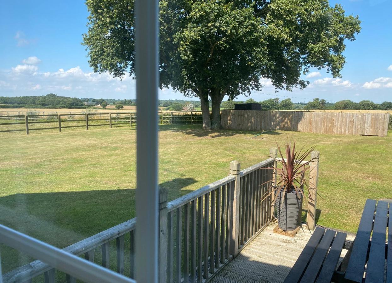 Near Woodbridge The Annexe Eyke Fantastic Views With Dog Secure Garden And Paddock Exterior foto